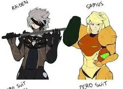 Raiden sin traje se ve algo delgado