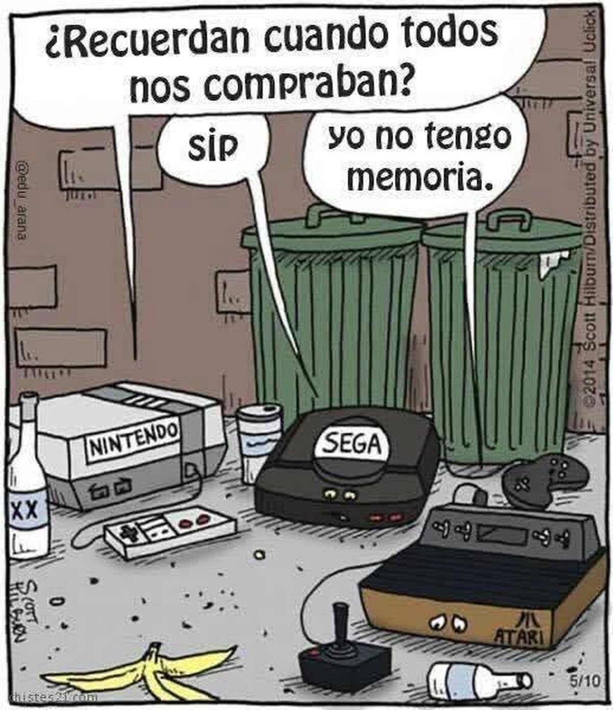 Una viñeta algo deprimente