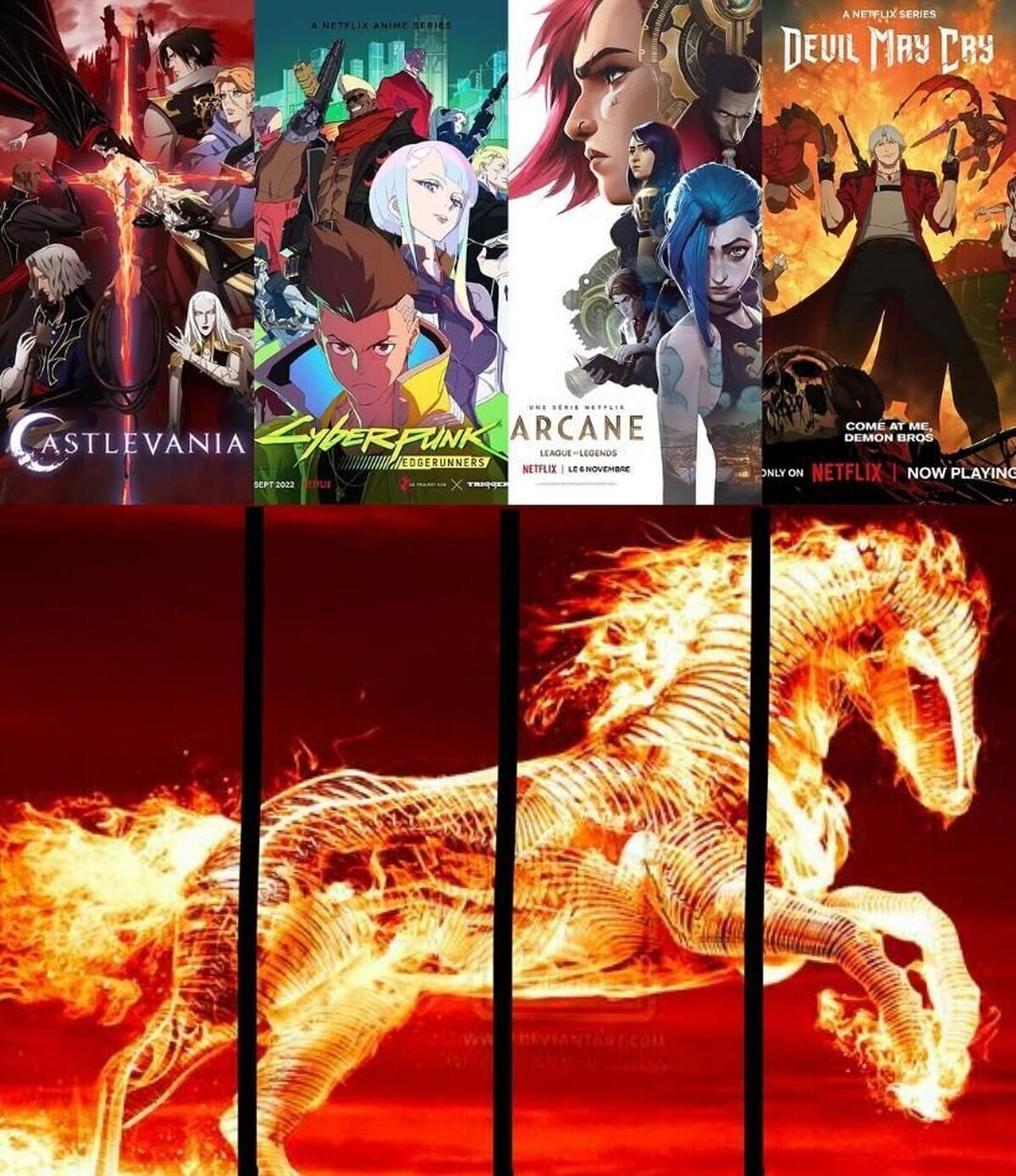 Netflix lo hace mucho mejor cuando es animado