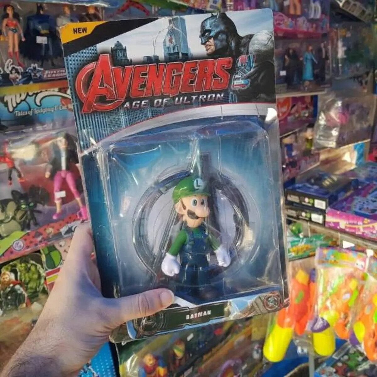 Luigi, el mejor Avenger junto con Batman