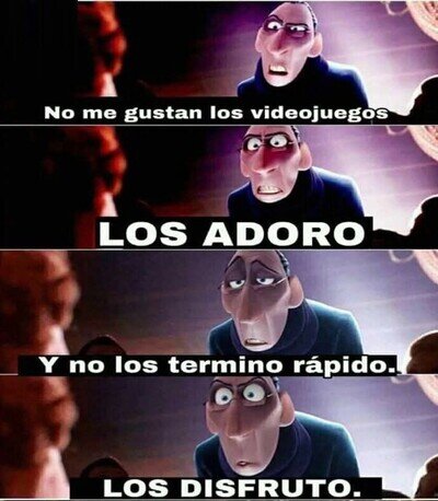 Aquí no hacemos speedruns