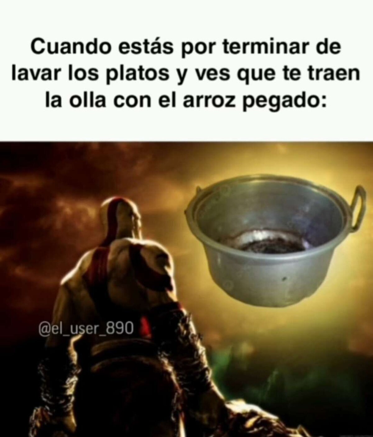 El jefe final de los que lavan platos