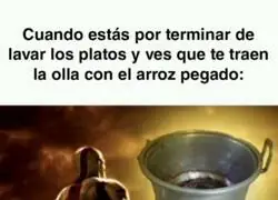 El jefe final de los que lavan platos