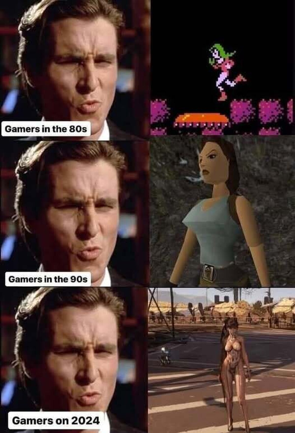 Los hombres siempre enaltecen a las mujeres de videojuegos