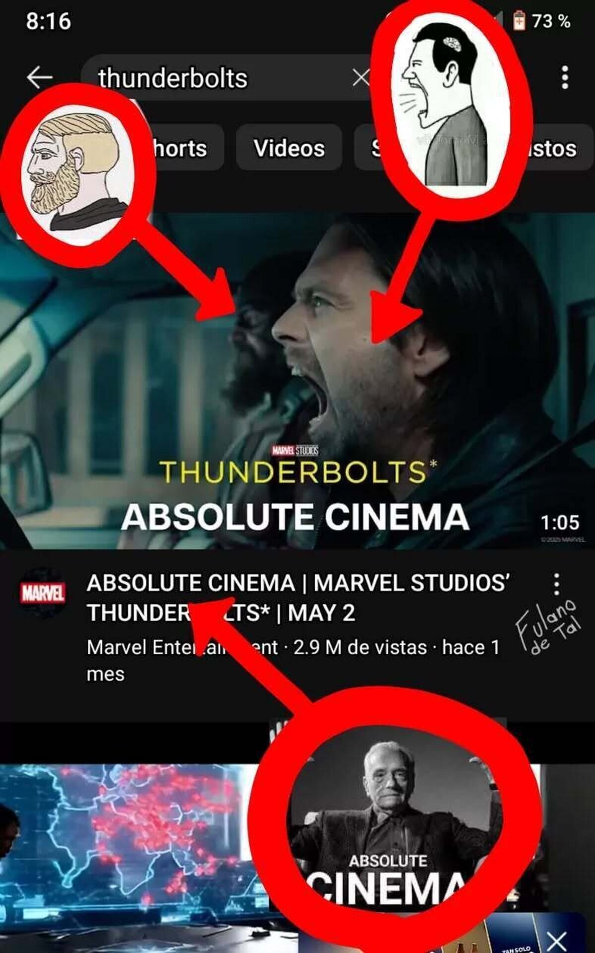 Mira todas esas referencias en un trailer