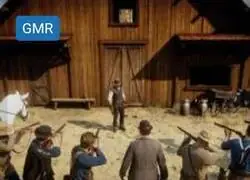 El granero ten&iacute;a puerta trasera...