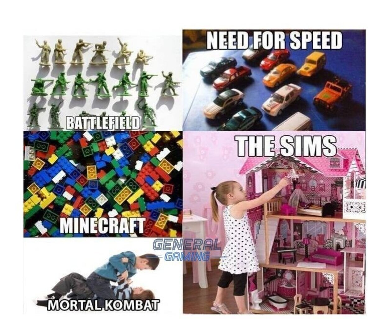 Algunos videojuegos llevados a la realidad de nuestra infancia