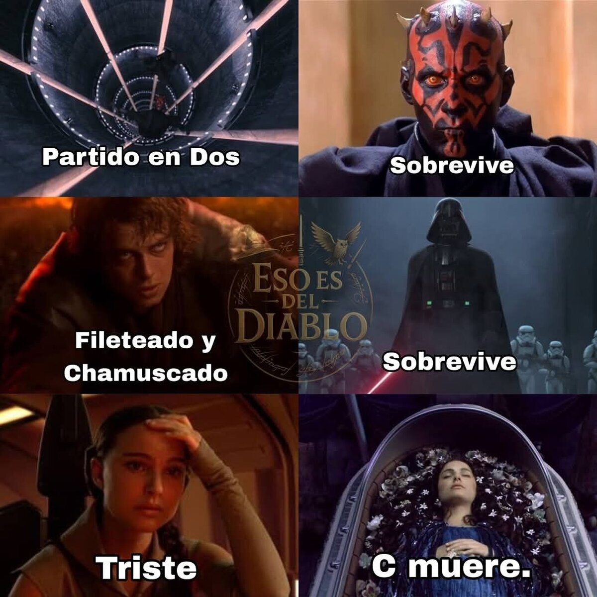 Los 2 anteriores son sith/jedis