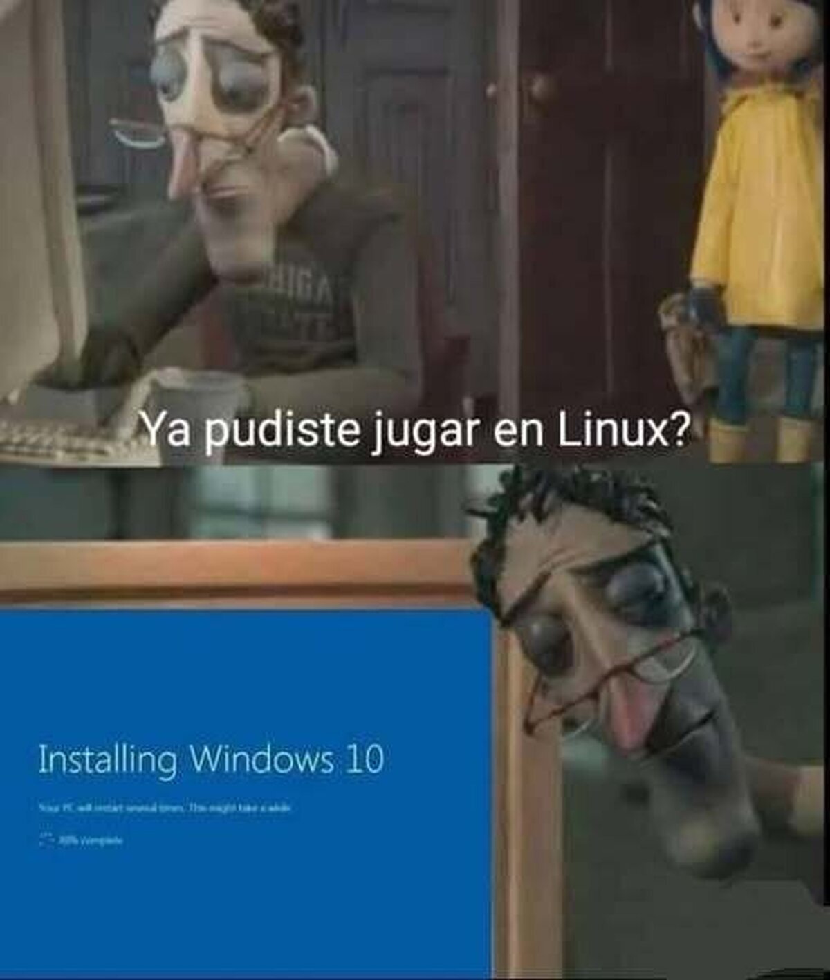 Que caos de sitema operativo