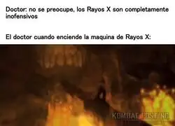 No inspira mucha confianza el radi&oacute;logo