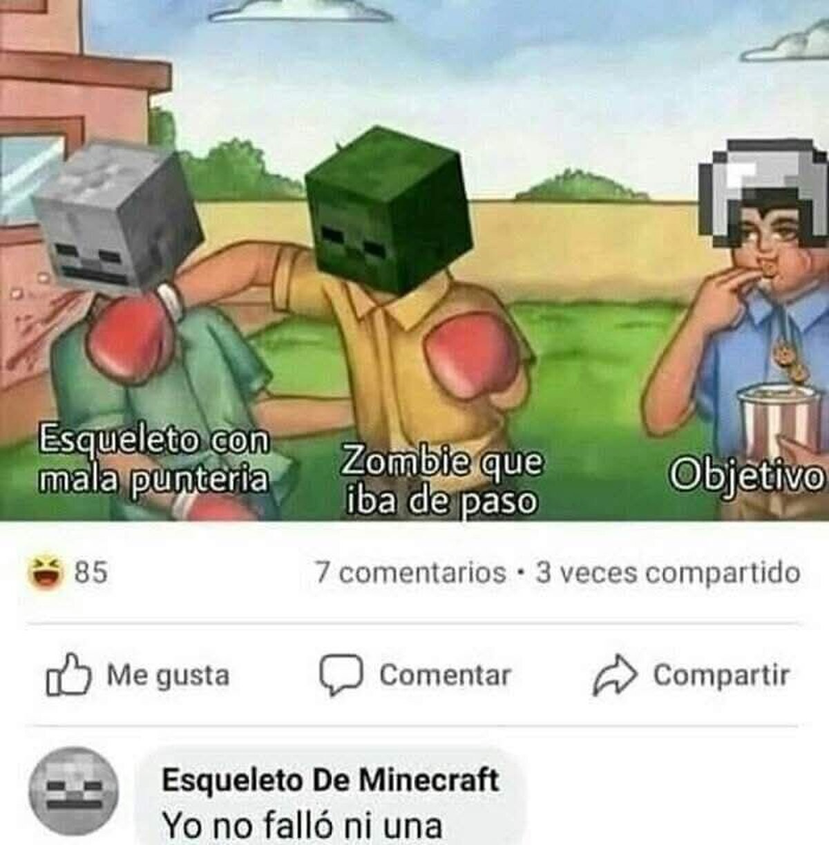 Solo Minecraft es capaz de esto