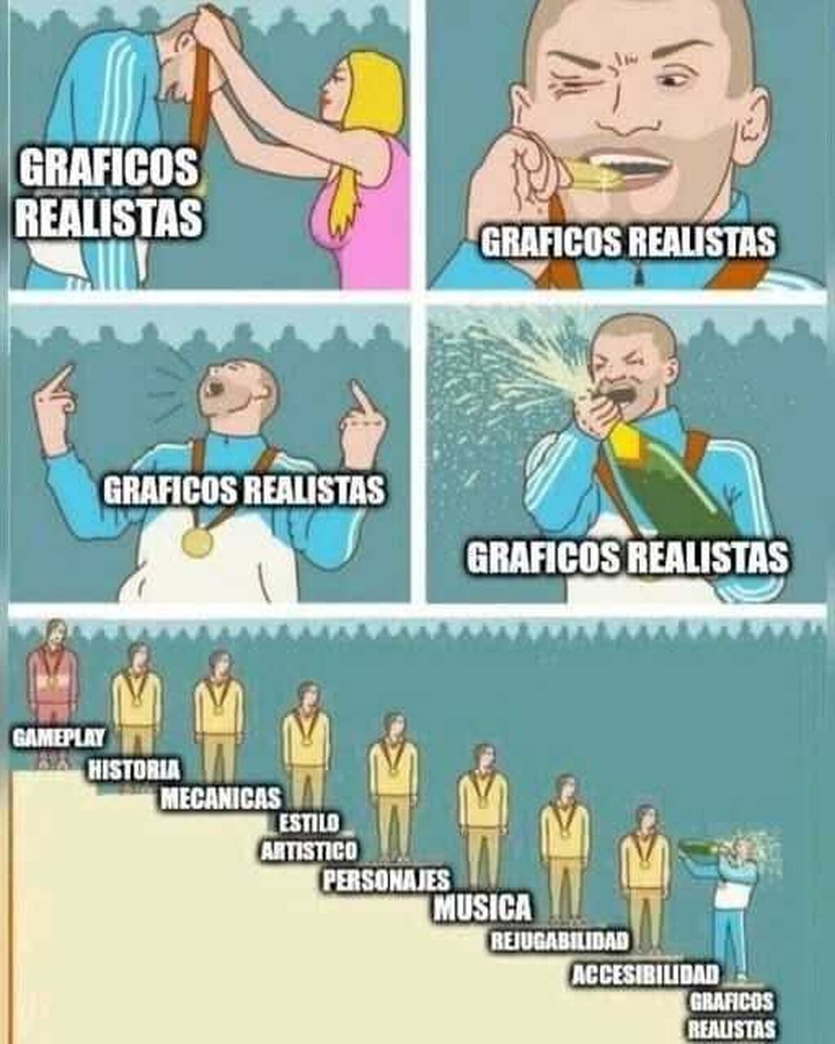 Esto no es lo más importante en un juego