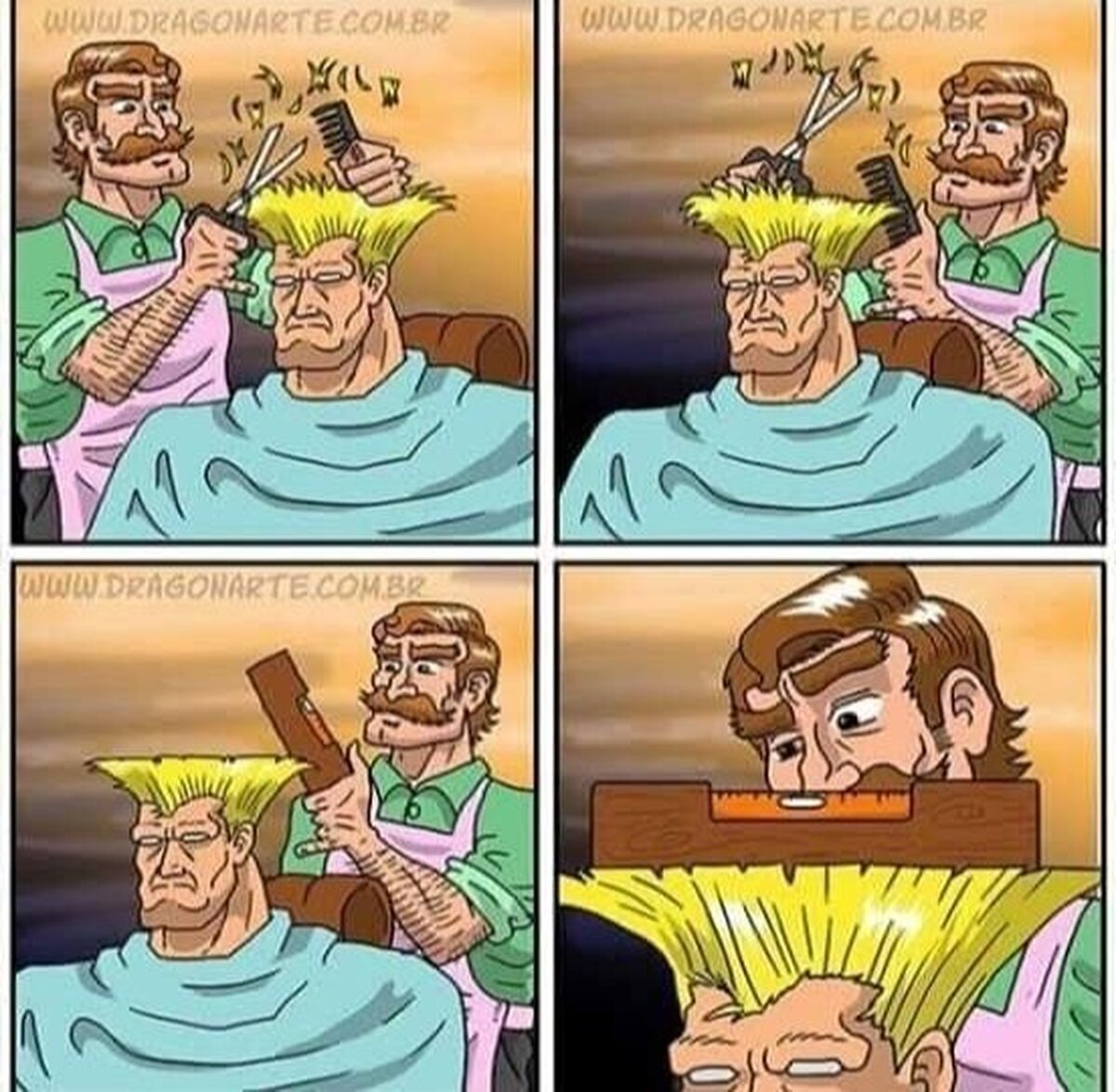 Un corte de pelo perfecto