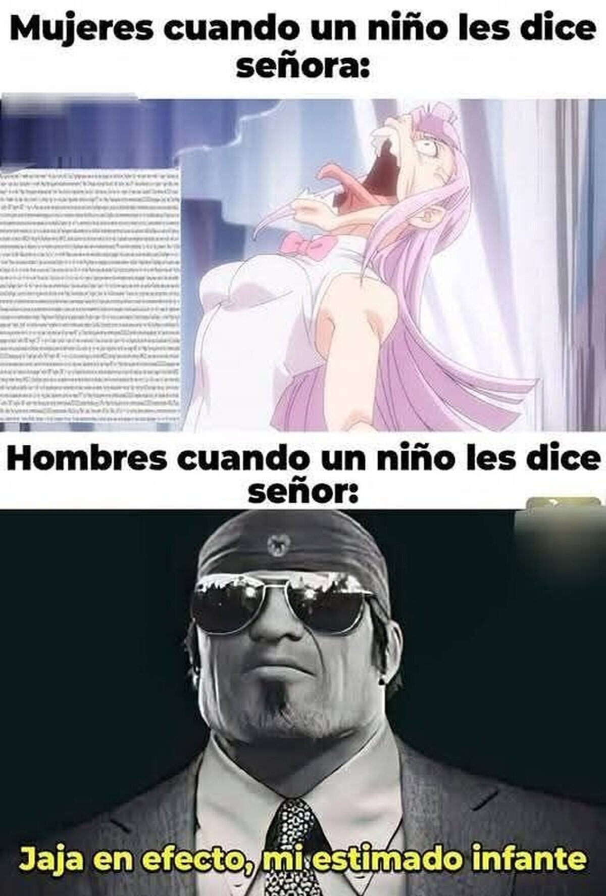No es ofensa para mí