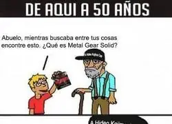 Un fan de Kojima con su nieto