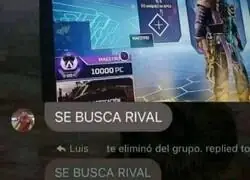 Ese fue un golpe bajo