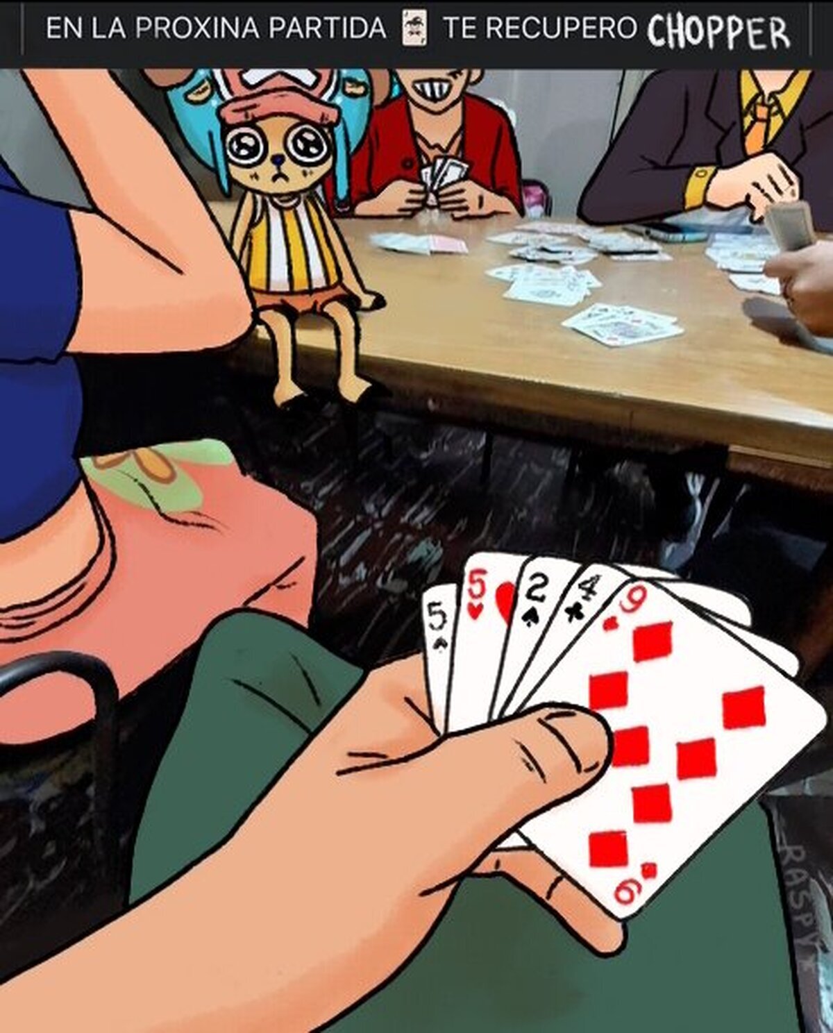 Mientras tanto, Luffy en el Davy Back Fight