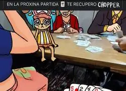 Mientras tanto, Luffy en el Davy Back Fight