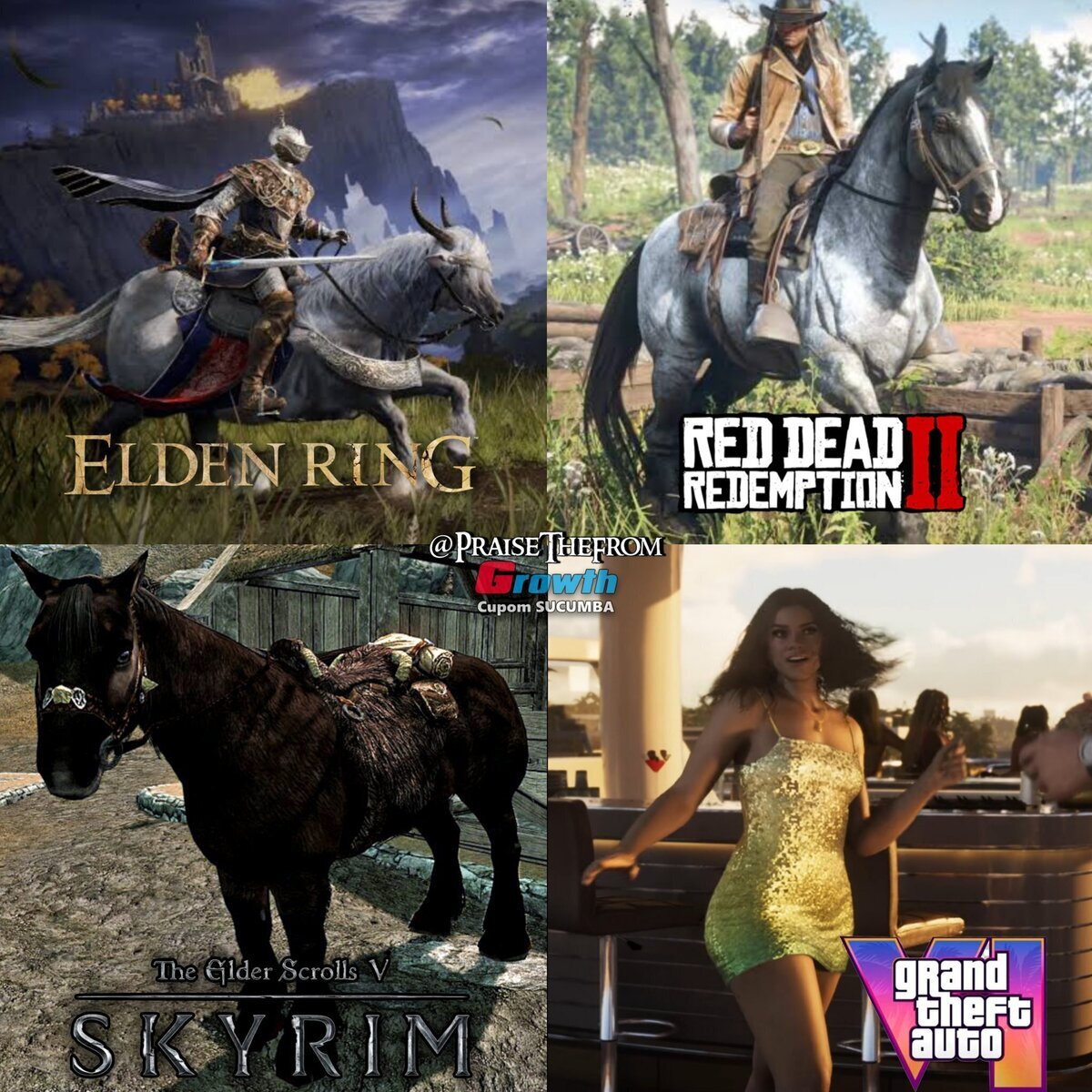 Los caballos de algunos juegos