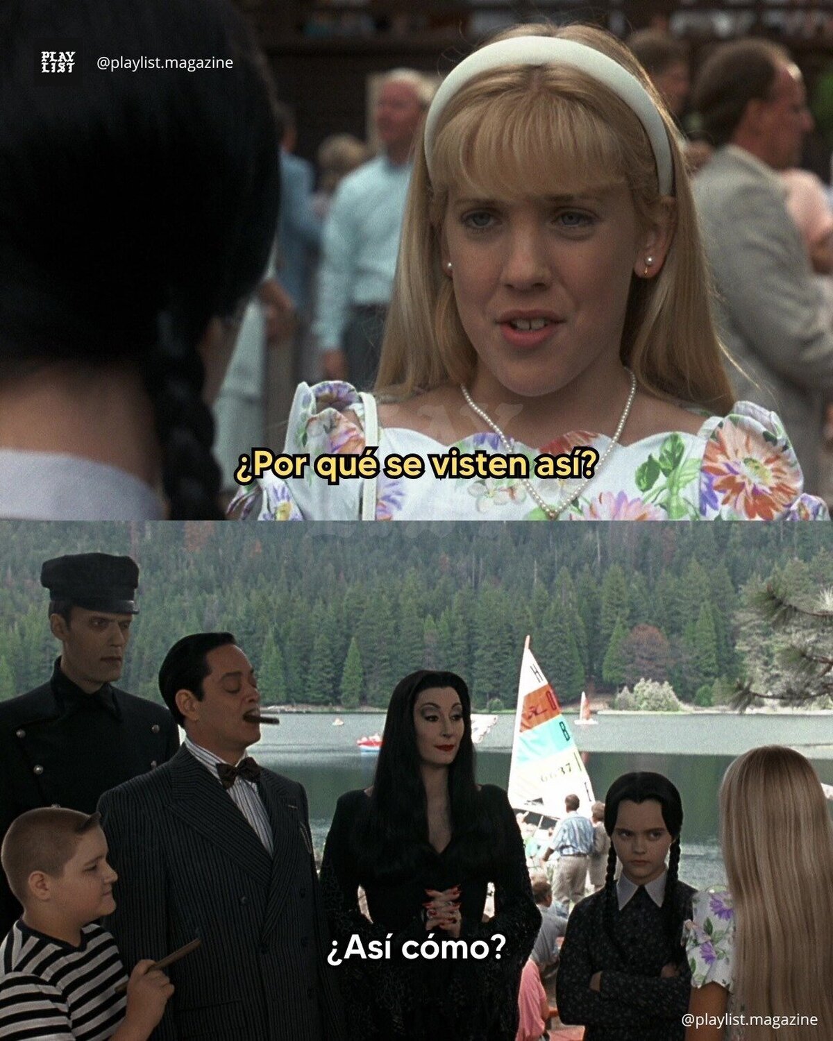 El gusto de la familia Addams