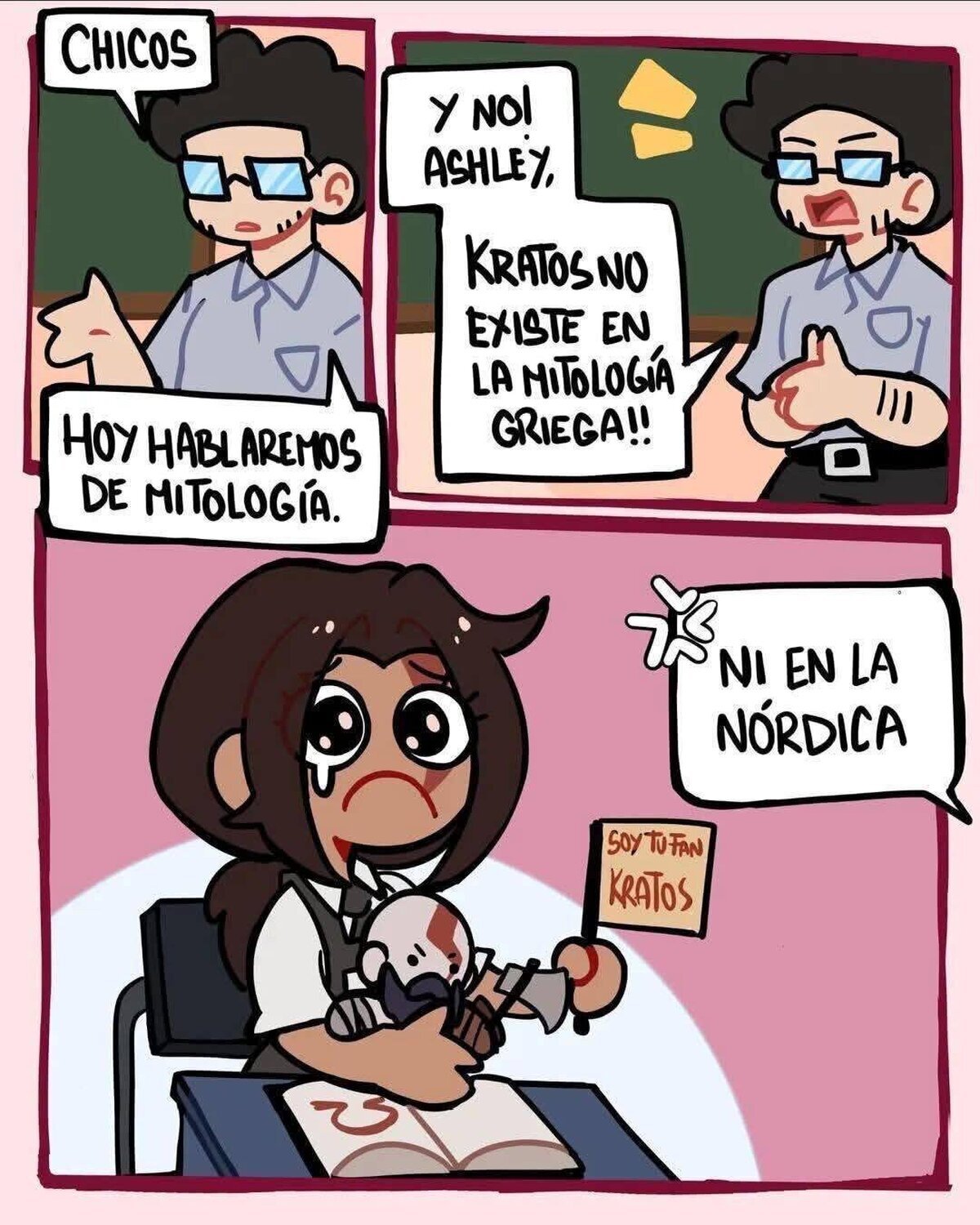 Kratos es real en mi corazón