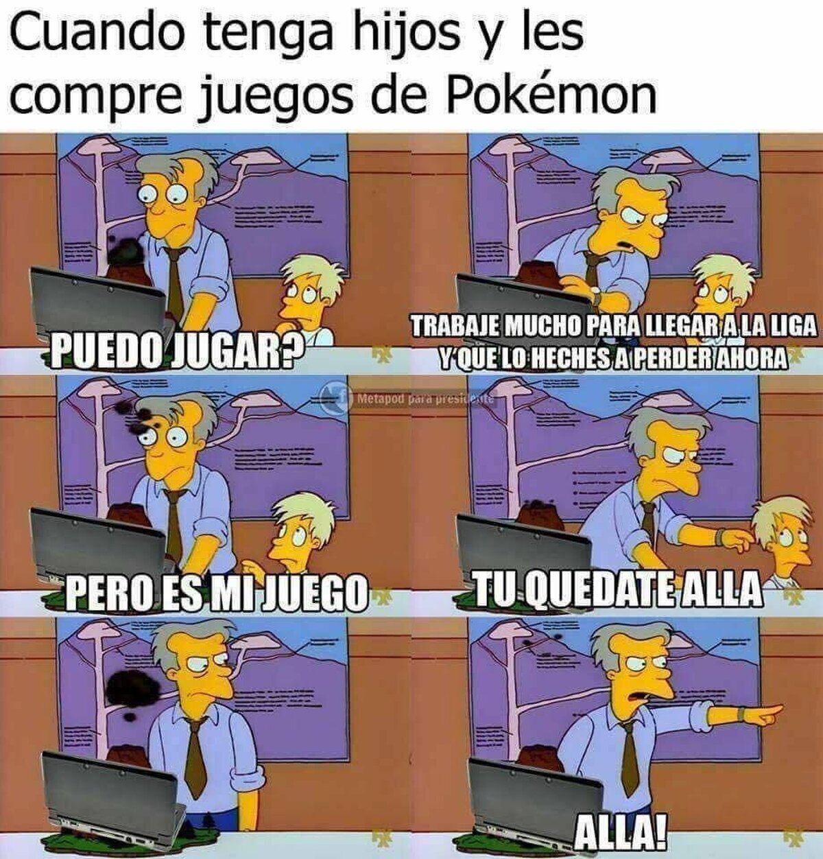 Esos son los logros del padre