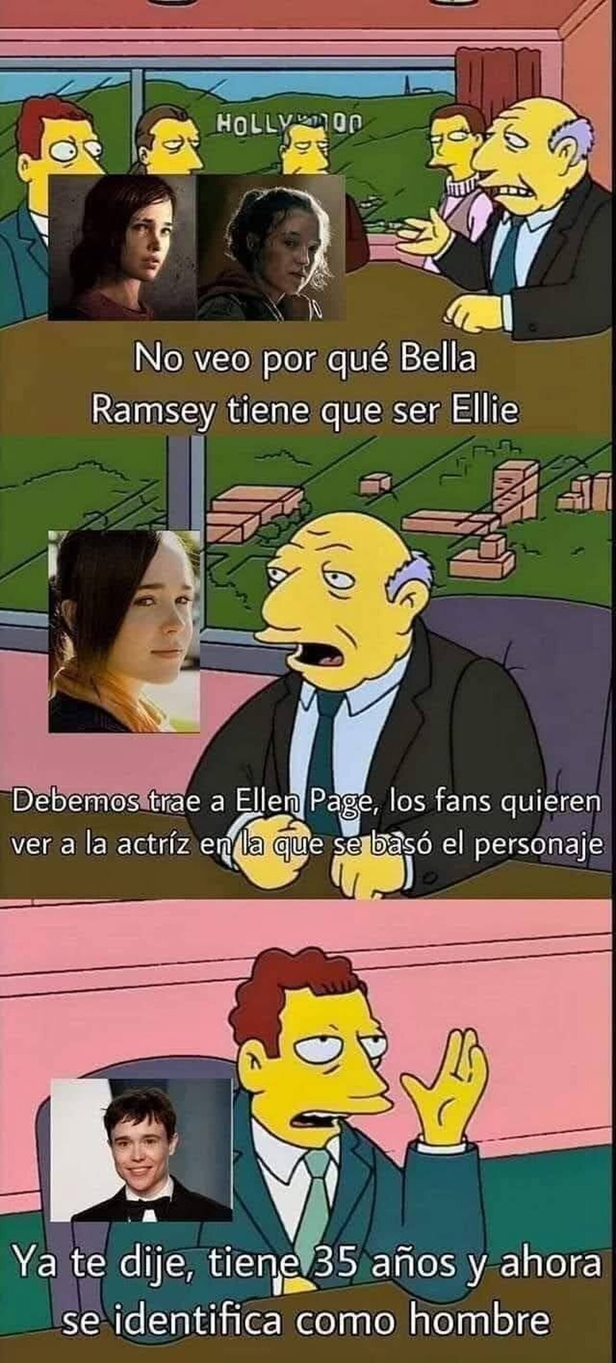 Así me imagino la reunion de casting de The Last of Us