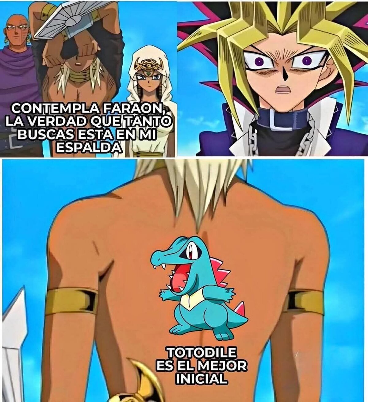 La verdad en la espalda de Marik