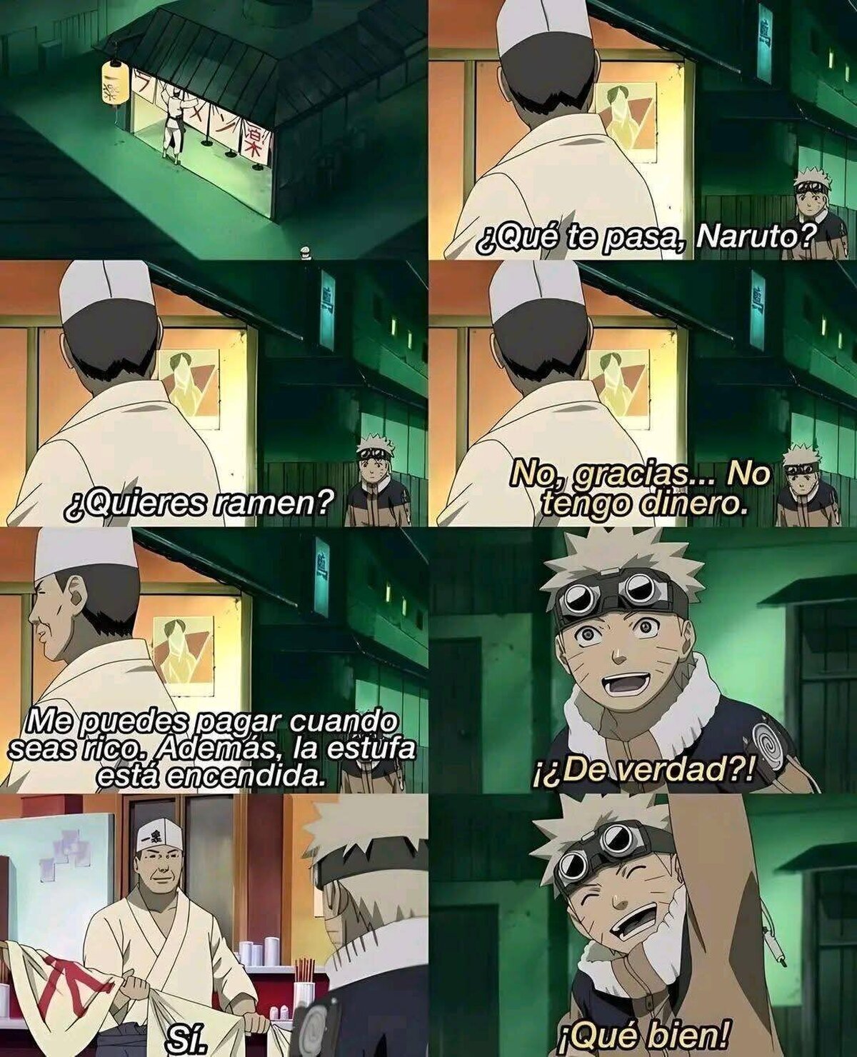 Ichiraku fue el primer aliado de Naruto