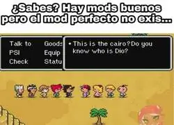 No esperaba ver una jojo-referencia en Earthbound