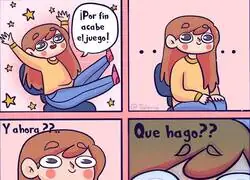 Es peque&ntilde;o momento de vac&iacute;o existencial