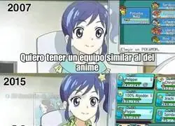 La evoluci&oacute;n de los equipos en Pok&eacute;mon