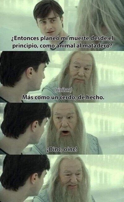 Cada día más canon el Puerco-Potter