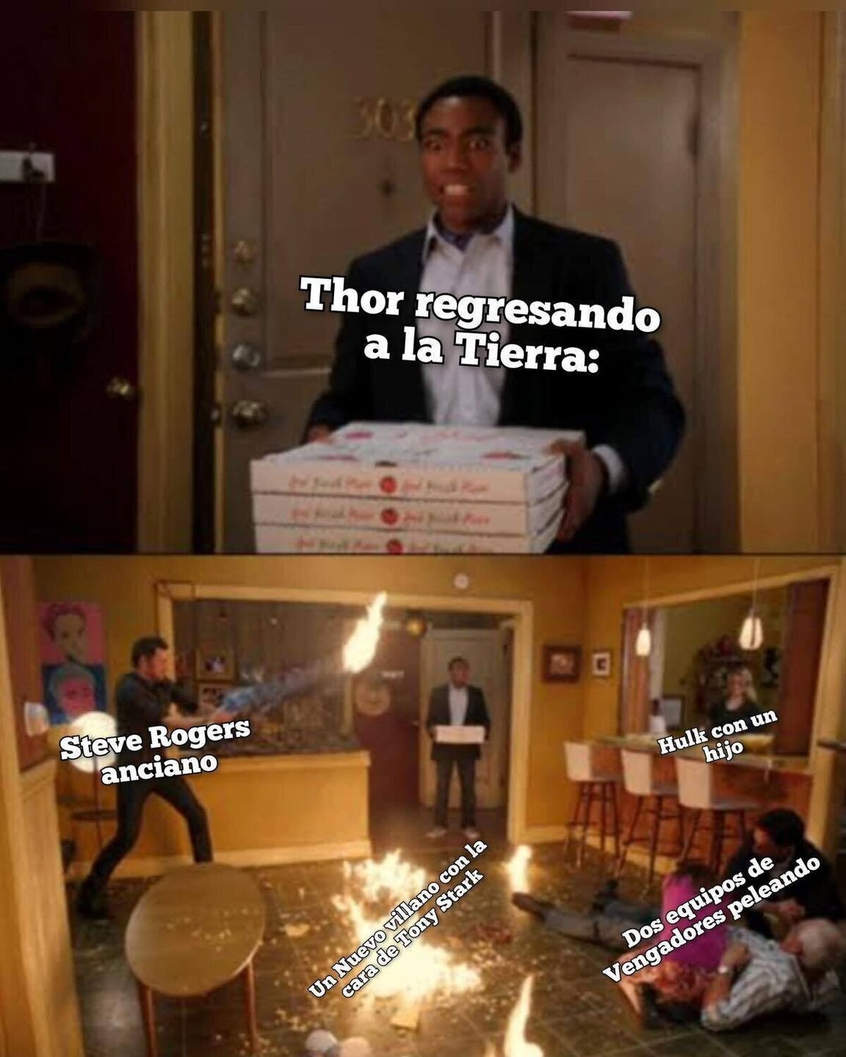No los puede dejar un minuto solos