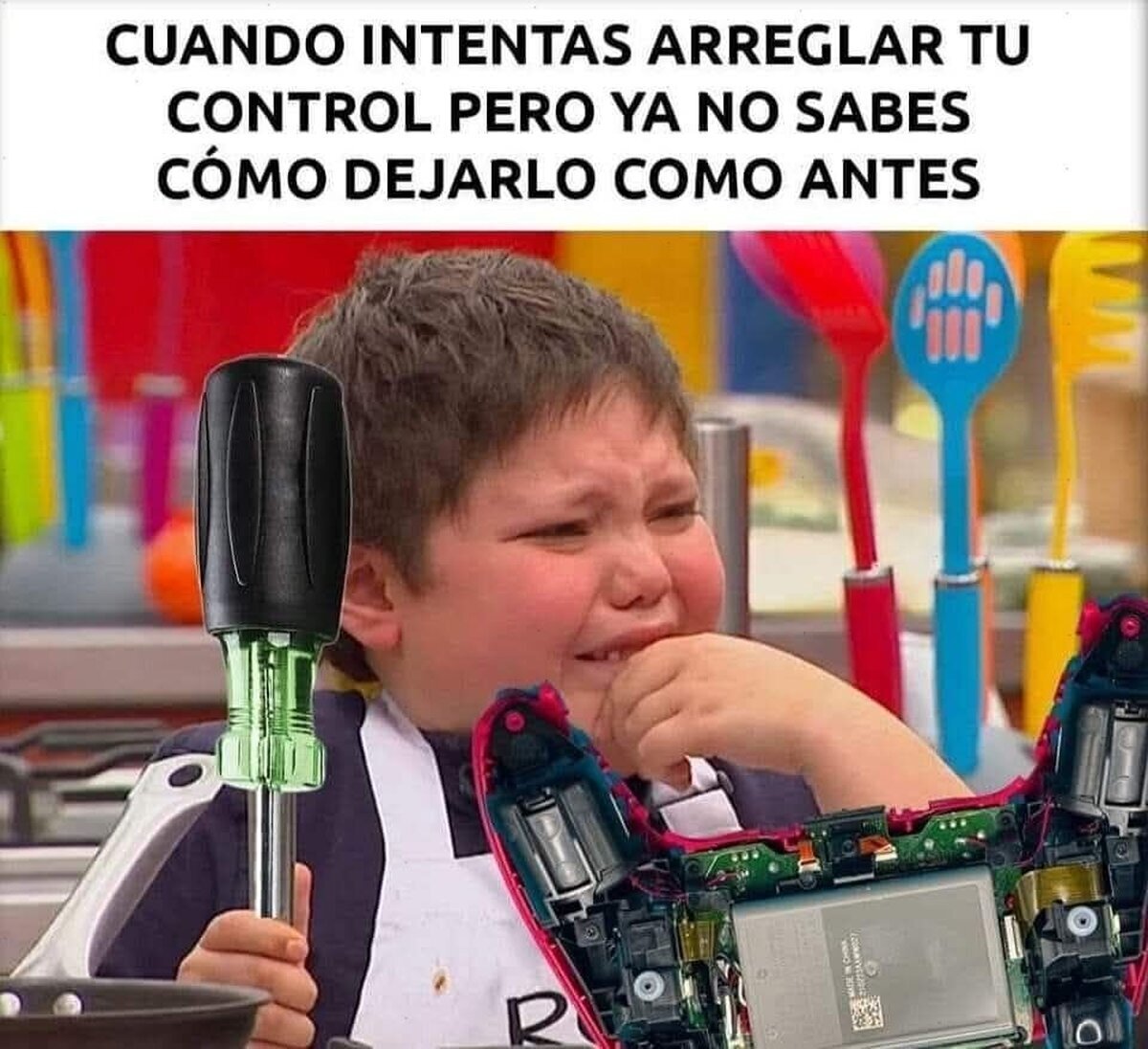 Me creí MacGyver por un momento