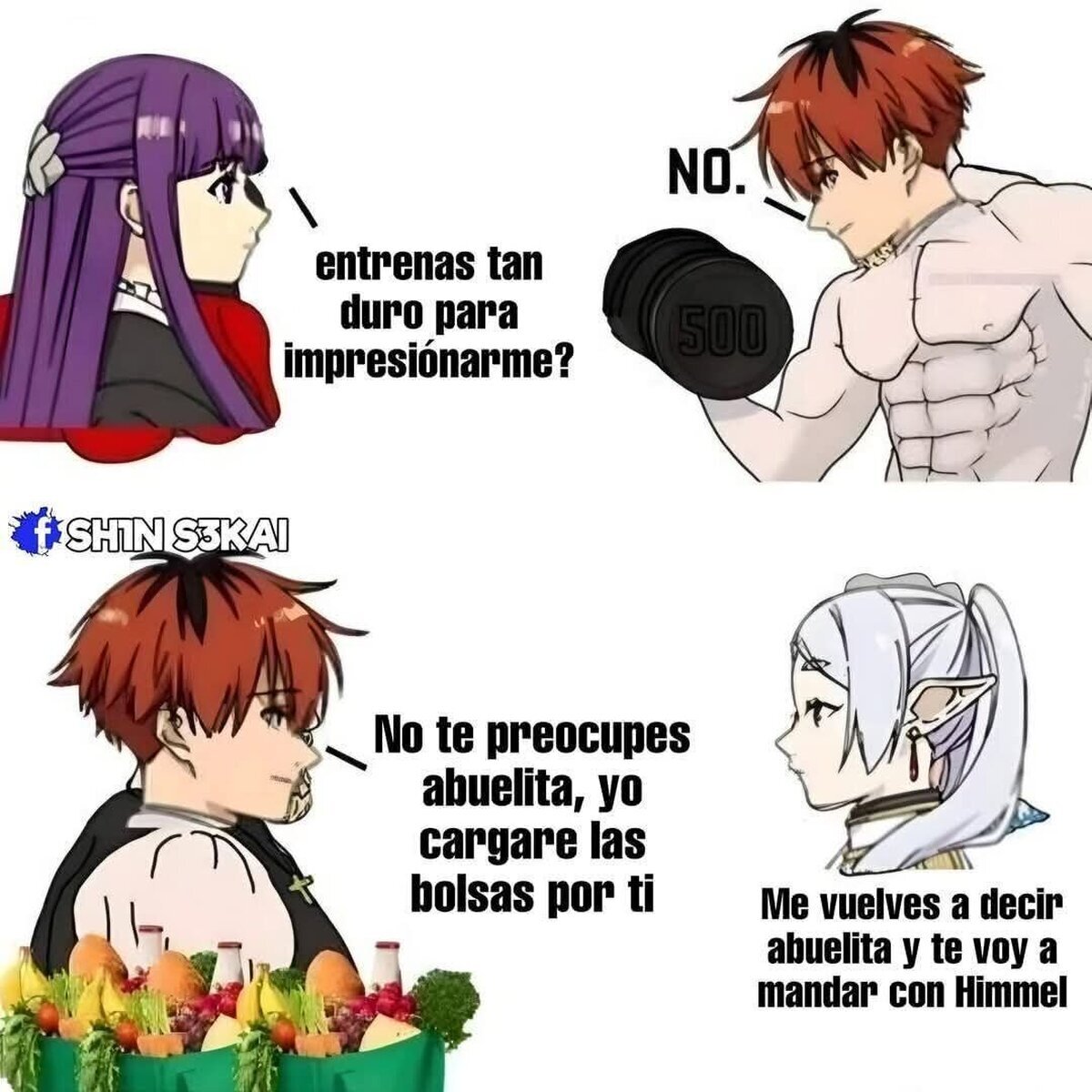 Las abuelitas en Frieren