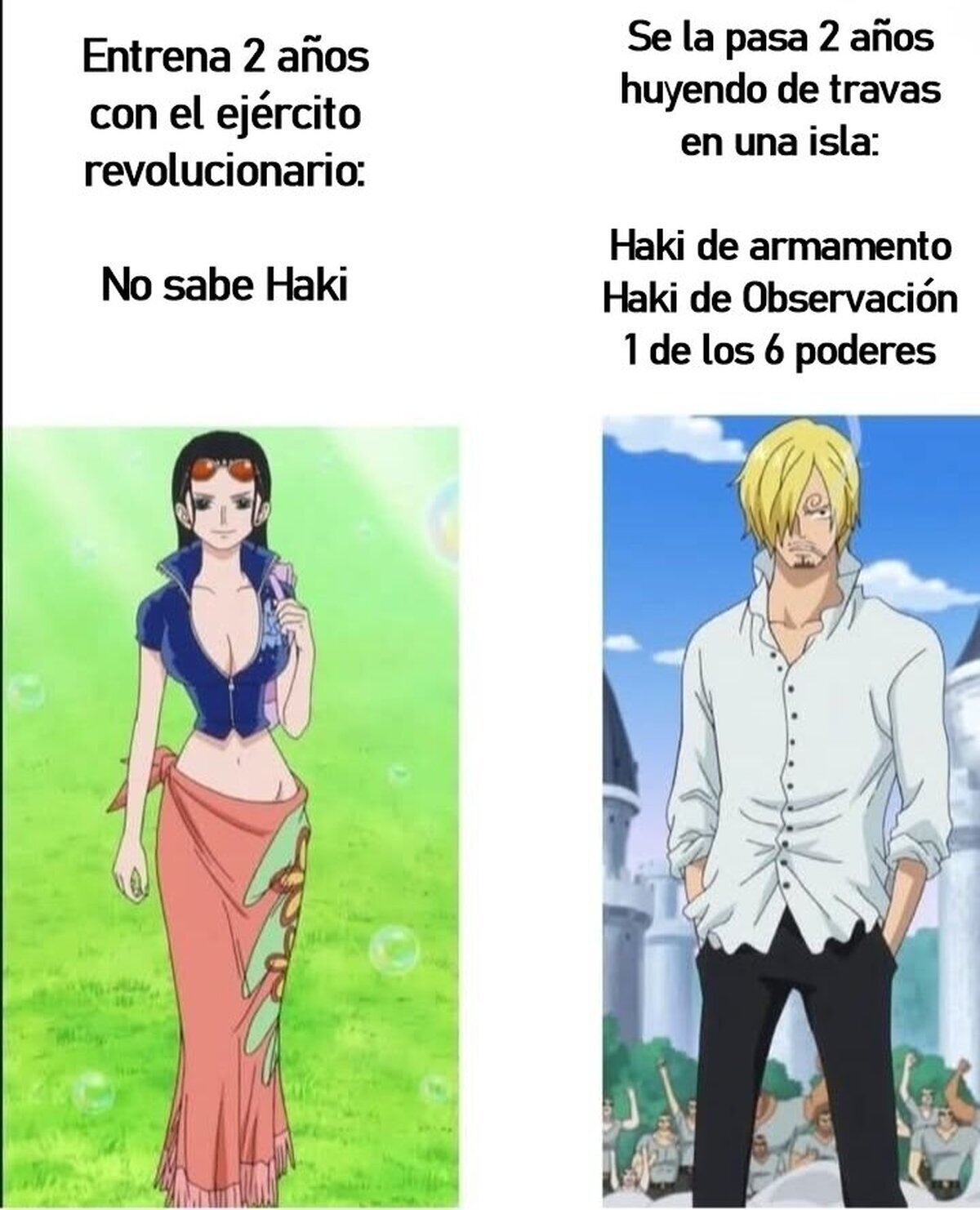 Hasta Usopp comiendo hierba desarrolló Haki