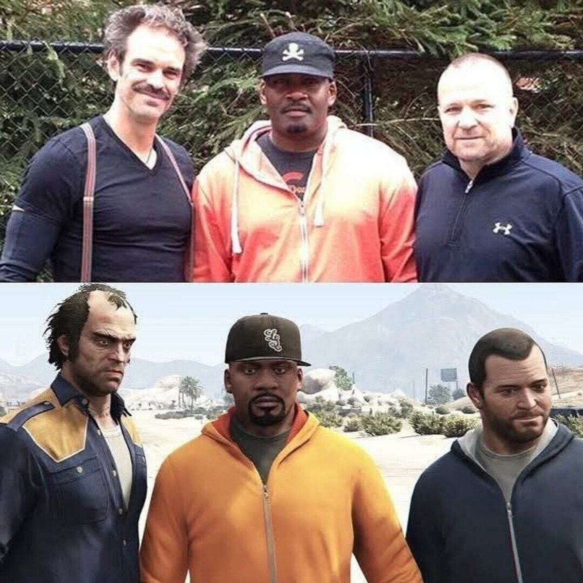 Que trio más peligroso