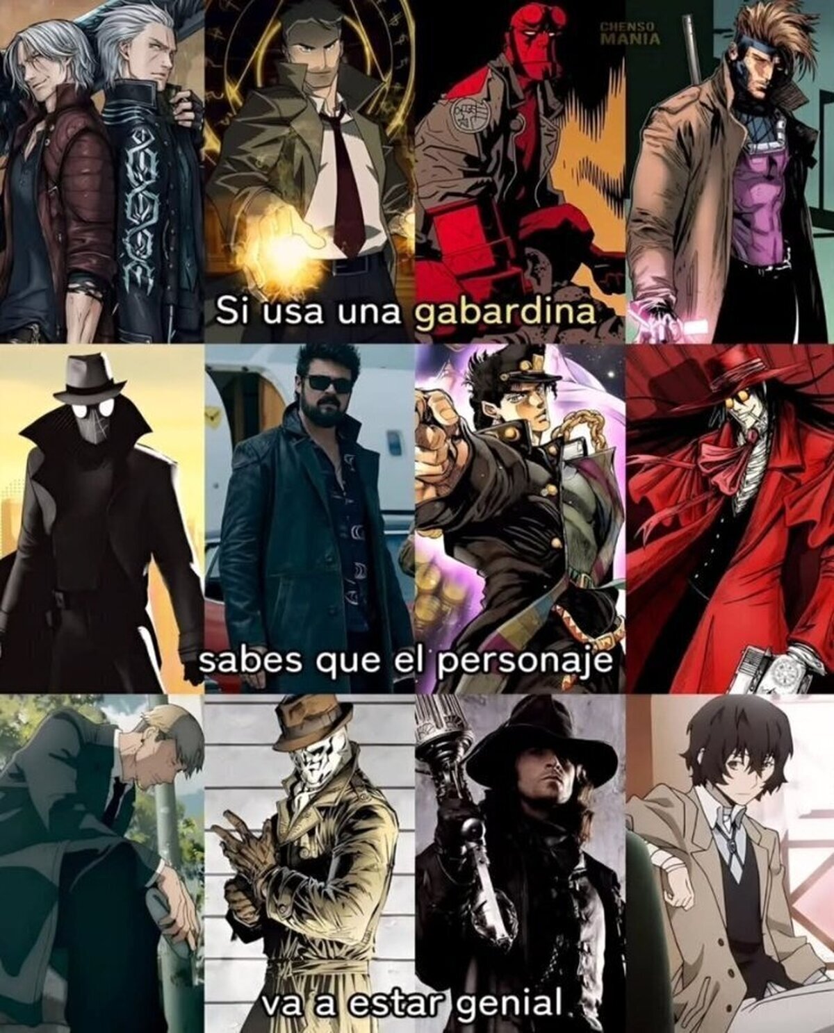 El poder de una buena gabardina