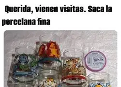 La porcelana de lujo