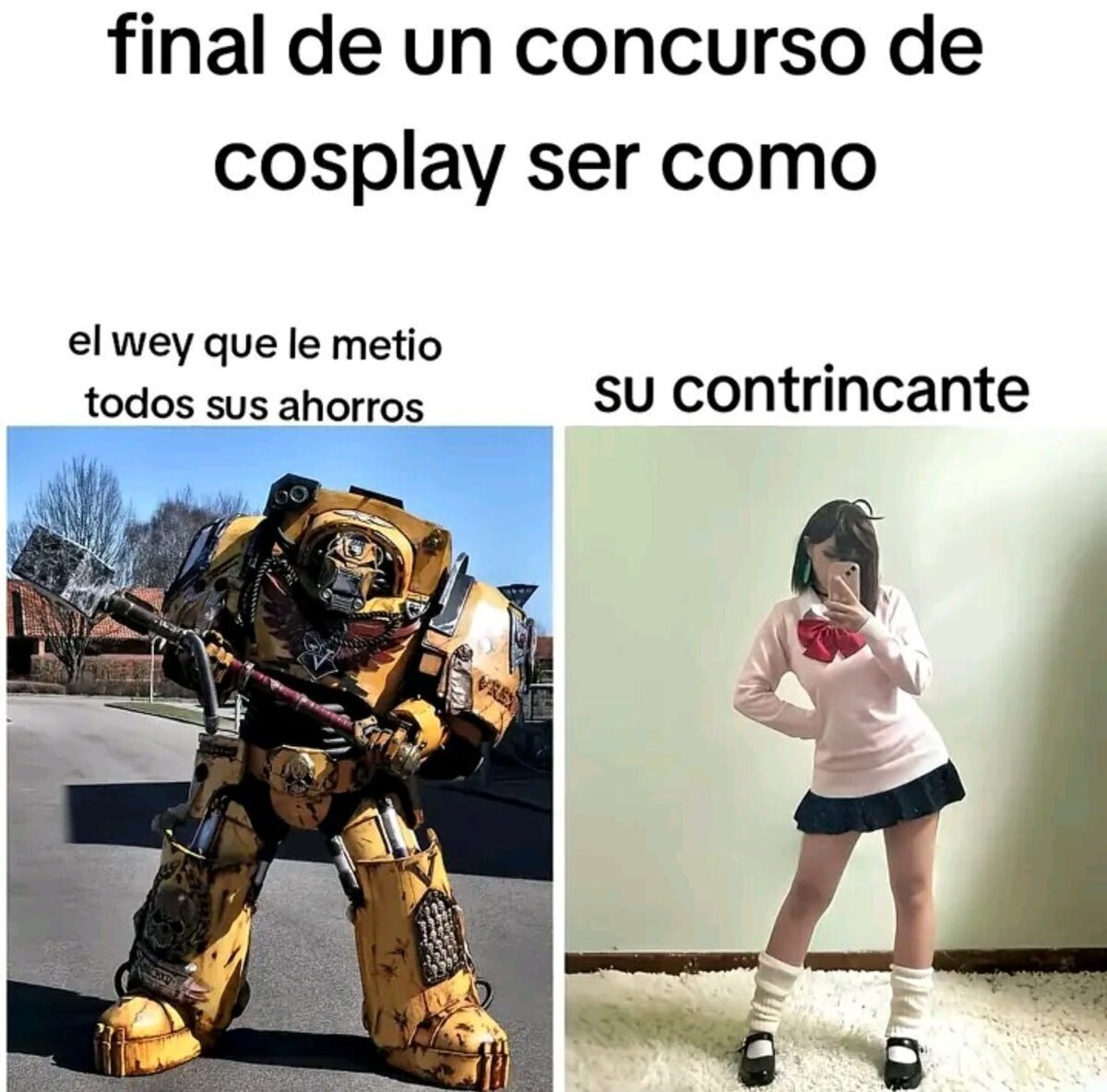 Al final, es el que más se parezca