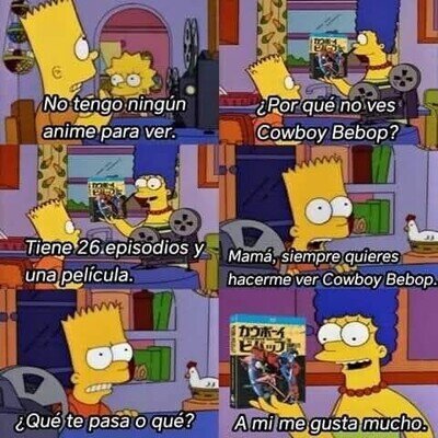 ¿A quién no le gusta Cowboy Bebop?