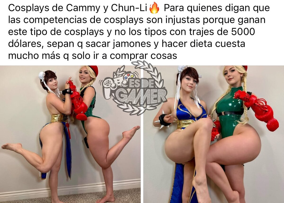 Matarse en un gimnasio también tiene mérito para las cosplayers