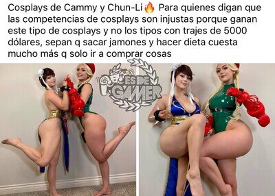 Matarse en un gimnasio también tiene mérito para las cosplayers