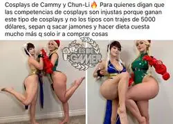 Matarse en un gimnasio tambi&eacute;n tiene m&eacute;rito para las cosplayers