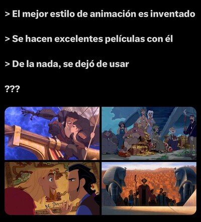 ¿Qué pasó con esta animación?