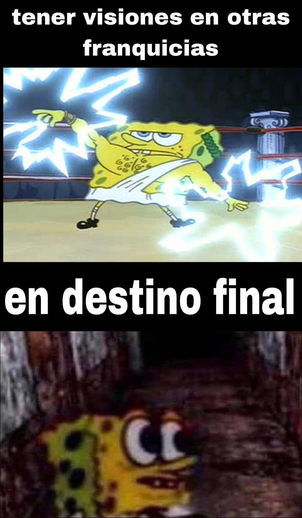 Las visiones en Destino Final