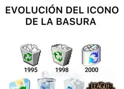 Evoluci&oacute;n de la basura