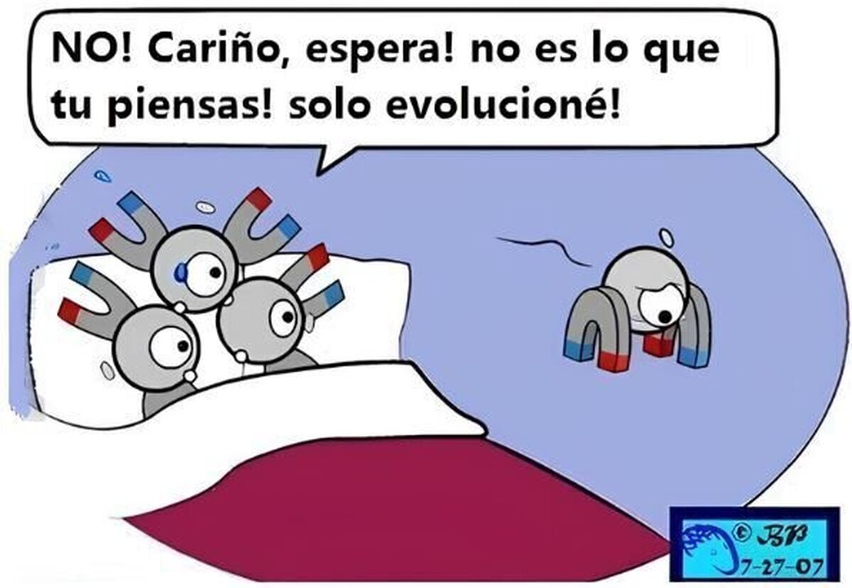 Solo está evolucionando