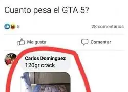 &iquest;Cuanto pesa GTA V?